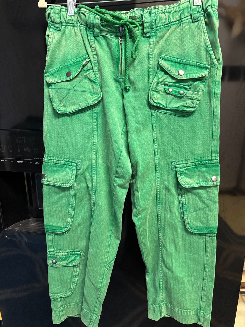 Free People Women’s Green Cargo Pants
